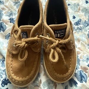 Nautica Brown Moccasins Nautical Design